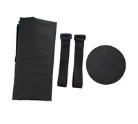 Sharplace Equine Treatment Soak Soak Bag Boot Horse Hoof Treatment Wrap Waterproof Oxford PVC Layer Foldable Portable Design suitable for stable use barn routines riders, Black