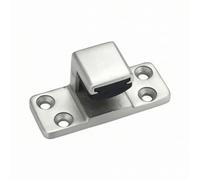 Sharplace Equipment Door Latch Surface-Mount Industrial Enclosure Latch Brushed Silver Hinged Locking Buckle for Refrigeration Units, 304