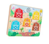 Sharplace Farm Animals Shape Color Matching Game Interactive Skill Development for Problem Solving Coordination Creativity