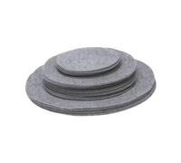 Sharplace Felt Plate Dividers Plate Separators Storage for Stacking and Protection,for Coffee Saucer China Storage Containers Dividers, 48 Piece