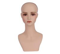 Sharplace Female Mannequin Head Holder Fashionable Multifunctional Manikin Head Bust Display Model for Shopping Mall Barbershop, Style H