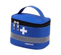 Sharplace First Aid Bag Empty,Emergency Storage Pouch with Bag Medical Travel Case for Travel Trip Workplace Car Hiking, S Blue