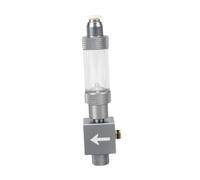 Sharplace Fish Tank CO2 Bubble Counter Planted Aluminum Alloy Lightweight CO2 Regulator Bubble Gauge Module for Home Fish Tank Devices
