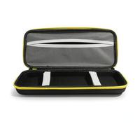 Sharplace Fishing Rod Storage Case with Zippered EVA Design Rectangular Equipment Bag Lined Interior Mesh Compartment Securing Straps Carry Handle Compact and