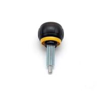 Sharplace Fitness Equipment Pin Threaded Locking Pin Quick Release Pull Pin Indexing Pin Replacement Component With Hand Friendly Ball suitable for fitness , M16x40mm