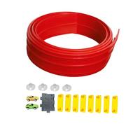 Sharplace Flexible Race Track Cars Flex Tracks, Long Lightweight Racetrack Car Ramp Toy DIY Race Tracks, for Kids Boys Girls 3+ Year, Red, 5m