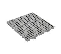 Sharplace Floor Pallet for Storage Floor Riser with Breathable Hole Article Rack Raised for Warehouse Freeze Storeroom Kitchen, 40cmx40cm