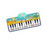 Sharplace Floor Piano Mat for Toddlers with 8 Instruments Sounds Music Dance Touch Playing Mat for 1 2 3 4 5 Year Old Boys Girls Adults, dinosaur
