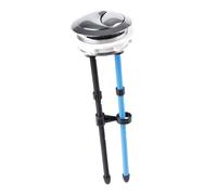 Sharplace Flushing Toilet Button Water Tank Button Multifunction Easy Installation Toilet Tank Supplies for University Dorm Restroom, M
