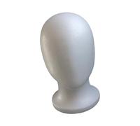 Sharplace Foam Stand,White Manikin Head for DIY Projects Malls Beauty Accessories