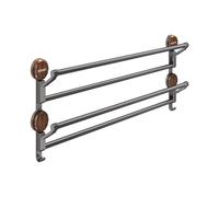 Sharplace Foldable Wall Mounted Shoe Rack, No Drilling, Storage Rack 2 Tier Multipurpose Towel Holder Shoe Holder Shelf for Door, Hallway, Trailer, RV, Bedroom Kitchen Entryway, 30cm
