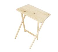 Sharplace Folding Breakfast Bedside Table Space Saving for Small Space 19x14.5x26inch Compact Storage Sturdy Portable Multifunctional