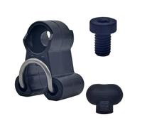 Sharplace Folding Head Tube Latch Folding Clamp Retaining Pin Fixing Screw Nylon Body Function for Secure Closure Suitable for Short commutes Parking Elevator Carry