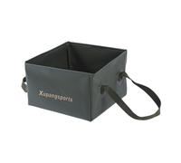 Sharplace Folding Water Bucket Storage Bucket Lightweight Vegetable and Fruit Washing Basin Foot Basin for Gardening Traveling Cleaning, Green