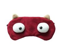 Sharplace Funny Sleeping Blindfold for Women Men, Girls Boys, Meditation, Napping, Red