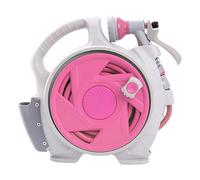 Sharplace Garden Hose Reel Cart Hose Rack High Performance Wear Resistant Garden Watering Car Kit Hoses Sprayer for Home Watering Tool, Pink