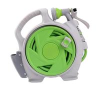 Sharplace Garden Hose Reel Cart Hose Rack High Performance Wear Resistant Garden Watering Car Kit Hoses Sprayer for Home Watering Tool, Green