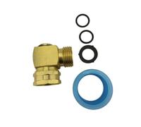 Sharplace Garden Hose Swivel Elbow 3/4" GHT Pipe Fittings Easy to Install Garden Hose Splitter for Outdoor Car Washing Watering Plants, 1PCS