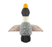 Sharplace Geese Squeaky Dog Toy Enrichment Chewing Playing, Cute, Exercise, Interactive Play for Small Medium Dogs, Gray