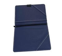 Sharplace Golf Scorecard Scoring Accessories Scorecard Holder Yardage Book PU Leather Portable Notebook Suitable for Men Golf Competition Gift, Blue