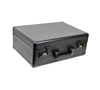 Sharplace Graded Card Storage Box Trading Card Storage Box with Handle Aluminum Alloy Slab Carrying Case for Game Cards Enthusiast Gift