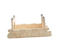 Sharplace Guinea Pig Bridge Easy to Install Wood Bridge Accessories Bunny Tunnel for Hedgehog Hamster Small Animals, C