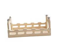 Sharplace Guinea Pig Bridge Easy to Install Wood Bridge Accessories Bunny Tunnel for Hedgehog Hamster Small Animals, A