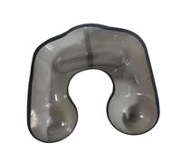 Sharplace Hair Perming Neck Shoulder Tray Shoulder Support Cover Professional Convenient Perm Container Hair Salon Tool Waterproof, Gray