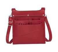 Sharplace Hairdresser Scissor Pouch Comb Scissors Storage Bag Professional Stylist Tool Hairdressing Scissors Bag Scissor Holder Pouch, Red