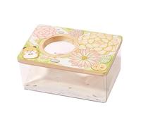 Sharplace Hamster Bath Toilet Bathtub Cute Shape Pet Bathroom Clear Sand Container Pet Toilet for Ferret Squirrels Chinchilla Hedgehog, L