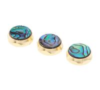 Sharplace Hand Polished Trumpet Buttons for Repairing Pieces, Multicolor, 1.5x1.5cm