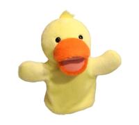 Sharplace Hand Puppet Animal Toy, Imaginative Soft Head Gloves Storytelling Puppets for Playing, Performance, Classroom, duck