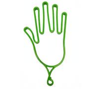 Sharplace Hand Support Glove Stretcher Dryer Holder Keeper Frame Aids Dehumidifying And Odor Control With Hanging Hook suitable for golf practice tournaments travel locker rooms carts, Green