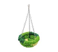 Sharplace Hanging Bird Hammock Swing Nest Cute, Comfortable, Cage Accessories, Breeding Bed for Small Birds Parakeets, Green