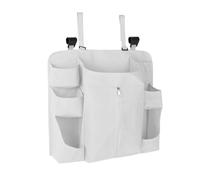 Sharplace Hanging Diaper Organizer Diaper Stacker Sturdy Multifunction for Changing Table Nursery Organizer for Newborn Girls Boys, Gray