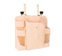 Sharplace Hanging Diaper Organizer Diaper Stacker Sturdy Multifunction for Changing Table Nursery Organizer for Newborn Girls Boys, Beige