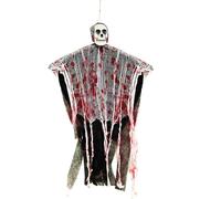 Sharplace Hanging Halloween Skeleton Decoration, Grim Reapers,Handcraft Sculpture,Halloween Decor,Scene Layout for Themed Party,Outdoor