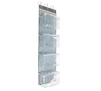 Sharplace Hanging Yarn Storage Knitting Organizer Door Hanging Organizer Dust Avoid Visualized Window, behind Door Storage for Bathroom