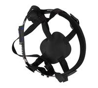 Sharplace Hard Hat Replacement Suspension Adjustable Detachable Repair Cushioning Maintenance Breathable Liner Sweatband for Adults, Black 4 Point Button