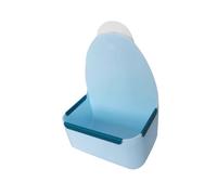 Sharplace Hay Holder Feeding Bowl Secure Knob Fix Professional Food Basket Grass Frame Rack for Chinchilla Small Animals, Blue