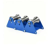 Sharplace Heavy Duty Cable Pulley Roller Guide, 160 100mm, Three-Link Heavy-Duty Steel Wheel
