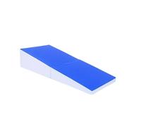 Sharplace Heavy-Duty Foldable Wedge Mat, Blue And White, 150x75x35x5 Cm