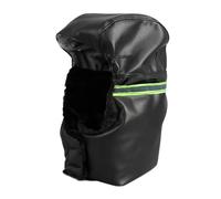 Sharplace Helmet Liner Winter Hard Hat Liner Windproof PU Leather Head Cover Ear Flaps for Construction Skating Riding Adults Men Women