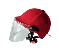 Sharplace Horse Riding Helmet Horse Riding Gear Adjustable Velvet Exterior Easy to Use for Adults Equipment Decorative Equestrian Hat, with White Mirror
