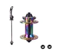 Sharplace Hub Wheel Axle With Flanged Spoke Holes And Stable Construction Suitable for biking commuting training, Colorful, 36 Holes