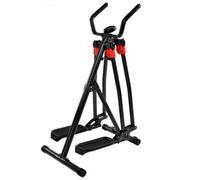 Sharplace Indoor Elliptical Elliptical Glider Stepper Machine Cardio With Solid Steel Frame Cushioned Foam Handles Textured Pedals Low Impact Training Suitable