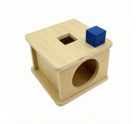 Sharplace Industrial Blocks Wooden Shape Sorting Box Toy With Classic Sorting Actions Object Permanence Hand Eye Coordination And Fine Motor Growth suitable for, style to 3