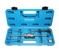 Sharplace Injector Remover Injector Puller Tool Kit Extractor Set Puller Adapter Heavy Duty Steel Build with Organized Storage Case Suitable for Engine Maintenance Workshop Repair DIY Projects
