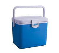 Sharplace Insulated Storage Contain Rigid with Carry Handle Sturdy Rectangular Body and Secure Latch for Outdoor Camping Picnic Street Vending, Blue