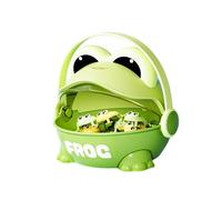 Sharplace Jumping Frogs Finger Pressing Fun Bouncing Frog Toy with Box for Children Toddlers Boys Girls Birthday Gifts Classroom Prize, Green